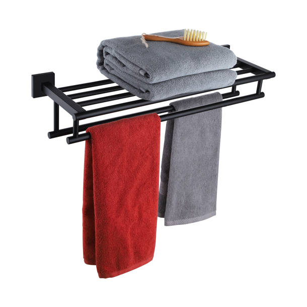 AngleSimple Wall Mounted Towel Rack & Reviews Wayfair